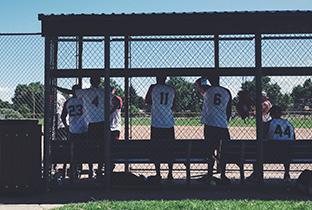 adult softball league team