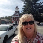 Debbi enjoying her job by visiting different parts of Nevada. 