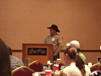 Drs. Travis Kieckbusch and Christopher Dolan speak at Injured Rodeo Athlete Symposium thumbnail