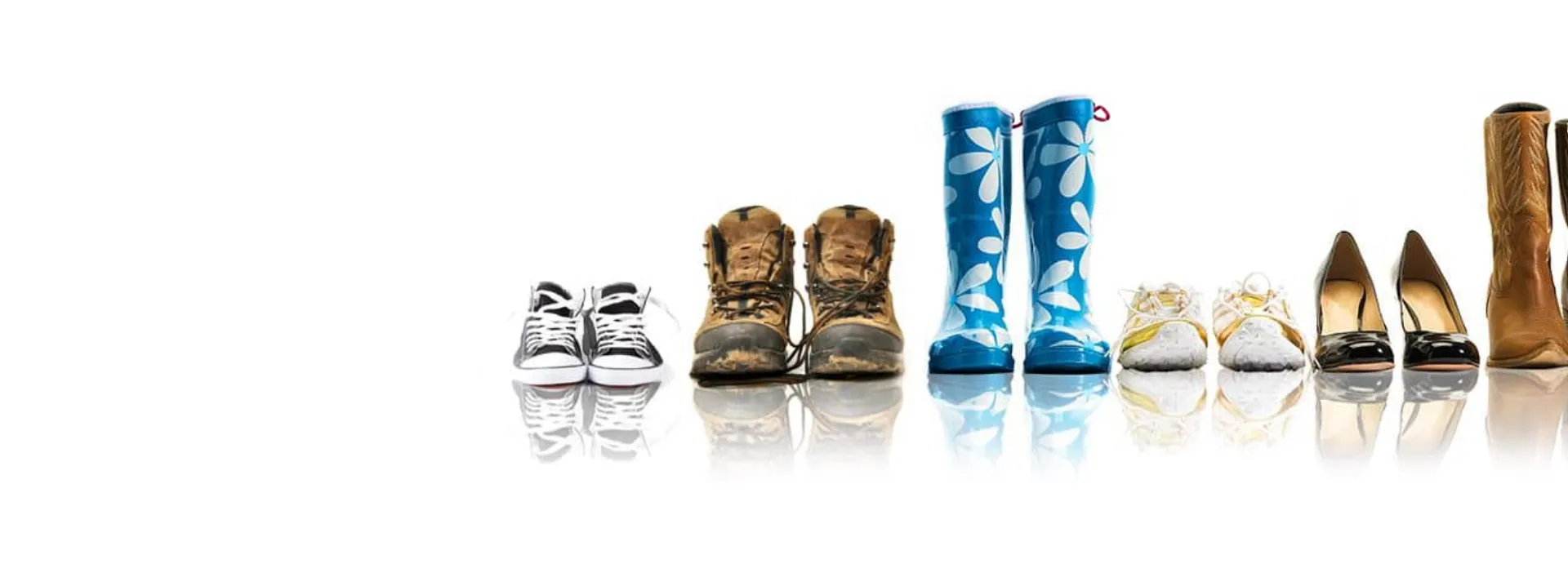 shoe collage
